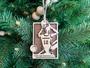 Personalized Basketball Christmas Ornaments, Wood Ornament