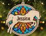 Personalized Horse Memorial Suncatcher Christmas Ornaments Wood Ornament