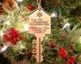 Personalized New Home Christmas Ornaments, Our First Home Wood Ornament