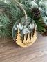 Personalized RV Camping Christmas Ornaments, Acrylic Wood Ornament