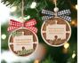 Personalized Teacher Christmas Ornaments, Wood Ornament