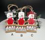 Personalized Teacher Christmas Ornaments, Wood Ornament Teacher Gift