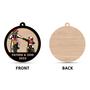 Personalized Motorcycle Christmas Ornaments, Wood Ornament For Lovers