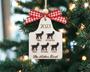 Personalized Farm Christmas Ornaments, Wood Ornament