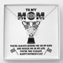 Biker's Mom Gift - The Coolest Mom - The Love Knot Necklace