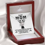 Biker's Mom Gift - The Coolest Mom - The Love Knot Necklace