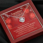 Congratulation On Your 9Th Grade Graduation Love Knot Necklace Middle School Graduation Gift Ideas