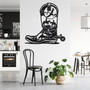 Cowboy Boots Metal Wall Art, Cowboy Boots Metal Sign Decoration For Room, Cowboy Boots Home Decor, Cowboy Boots Lover Gift, Cowboy Boots