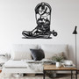 Cowboy Boots Metal Wall Art, Cowboy Boots Metal Sign Decoration For Room, Cowboy Boots Home Decor, Cowboy Boots Lover Gift, Cowboy Boots
