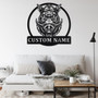 Custom Boar Head Metal Wall Art, Personalized Boar Head Name Sign Decoration For Room, Boar Head Home Decor, Custom Boar Head, Boar Lover