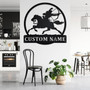 Custom Indian Riding A Horse Metal Wall Art, Personalized Indian Riding Name Sign Decoration For Room, Indian Riding Home Decor