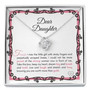 Daughter Necklace, Sentimental Necklace Gift For Your Daughter For Occasions, Happy Or Sad , More Than
