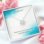 Gift Collection For Girlfriend From Boyfriend Love Knot Necklace