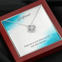 Gift Collection For Girlfriend From Boyfriend Love Knot Necklace