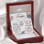 Gift For Daughter From Mom And Dad Love Knot Necklace For Daughter Ncklace For Daughter