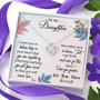 Gift For Daughter From Mom And Dad Love Knot Necklace For Daughter Ncklace For Daughter