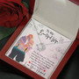 Gift For Wife, Gift For Her, Anniversary Gift For Wife, Birthday Love Knot Necklace, With A Lovely Message Card.