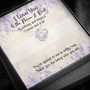 Girlfriend Necklace, Wife Necklace, To My Love Necklace , Gifts For Her To The Moon & Back , Love Knot Necklace