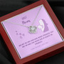 Great Moms Love Knot Necklace