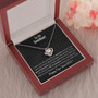 Happy New Year 2022 Cards, Happy New Year 2022 Love Knot Necklace, Gift For Her, Gift For Him, Happy New Year 2022 Gifts For All
