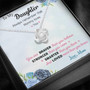 Love Forever From Mom Love Knot Necklace