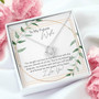 Love Knot Necklace, Future Wife Gift, Birthday Gift For Fiancee, Engagement Birthday Gift, Future Wife Jewelry, First Date Anniversary, Sentimental