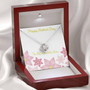Love Knot Necklace To My Incredible Mom, Gift For Mom, Mother's Day Gift, Special Gift For Mom