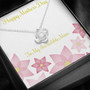 Love Knot Necklace To My Incredible Mom, Gift For Mom, Mother's Day Gift, Special Gift For Mom