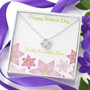 Love Knot Necklace To My Incredible Mom, Gift For Mom, Mother's Day Gift, Special Gift For Mom