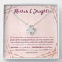 Mother & Daughter Love Knot Necklace