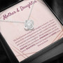 Mother & Daughter Love Knot Necklace