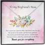 Mother-In-Law Necklace, Boyfriend, Mom Necklace, Presents For Mother Gifts, Raise Boy Thank