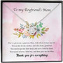 Mother-In-Law Necklace, Boyfriend, Mom Necklace, Presents For Mother Gifts, Raise Boy Thank