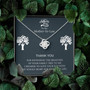 Mother’S Day - To My Mother-In-Law - Family Tree - Love Knot Necklace