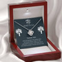 Mother’S Day - To My Mother-In-Law - Family Tree - Love Knot Necklace