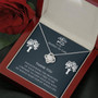 Mother’S Day - To My Mother-In-Law - Family Tree - Love Knot Necklace