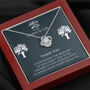 Mother’S Day - To My Mother-In-Law - Family Tree - Love Knot Necklace