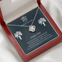Mother’S Day - To My Mother-In-Law - Family Tree - Love Knot Necklace