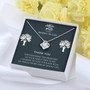 Mother’S Day - To My Mother-In-Law - Family Tree - Love Knot Necklace