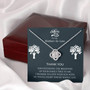 Mother’S Day - To My Mother-In-Law - Family Tree - Love Knot Necklace