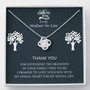 Mother’S Day - To My Mother-In-Law - Family Tree - Love Knot Necklace