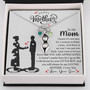 My Loving Mother | Love Knot Necklace Mother's Day Gift