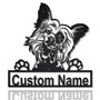 Personalized Chinese Crested Dog Metal Sign Art | Custom Chinese Crested Metal Sign | Chinese Crested Gifts Funny | Dog Gift | Animal Custom Personalized Chinese Crested Dog Metal Sign Art | Custom Chinese Crested Metal Sign | Chinese Crested Gifts Funny | Dog Gift | Animal Custom