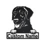 Personalized Curly-Coated Retriever Dog Metal Sign Art | Custom Curly-Coated Retriever Metal Sign | Gifts Funny | Animal Custom | Dog Gift