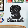 Personalized Curly-Coated Retriever Dog Metal Sign Art | Custom Curly-Coated Retriever Metal Sign | Gifts Funny | Animal Custom | Dog Gift