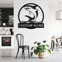 Personalized Shark Metal Sign | Shark Metal Wall Art | Shark Metal wall Decor | Shark Lover Gift | Custom Shark | Shark