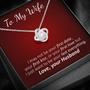 Love Knot Necklace | Personalized Gift For Your Loving Wife