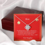 To Mom "For All The Times Love Knot Necklace" From Daughter