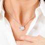 To My Boyfriend's Mom - Thank You For Sharing Your Son | Love Knot Necklace