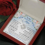 To My Boyfriend's Mom - Thank You For Sharing Your Son | Love Knot Necklace